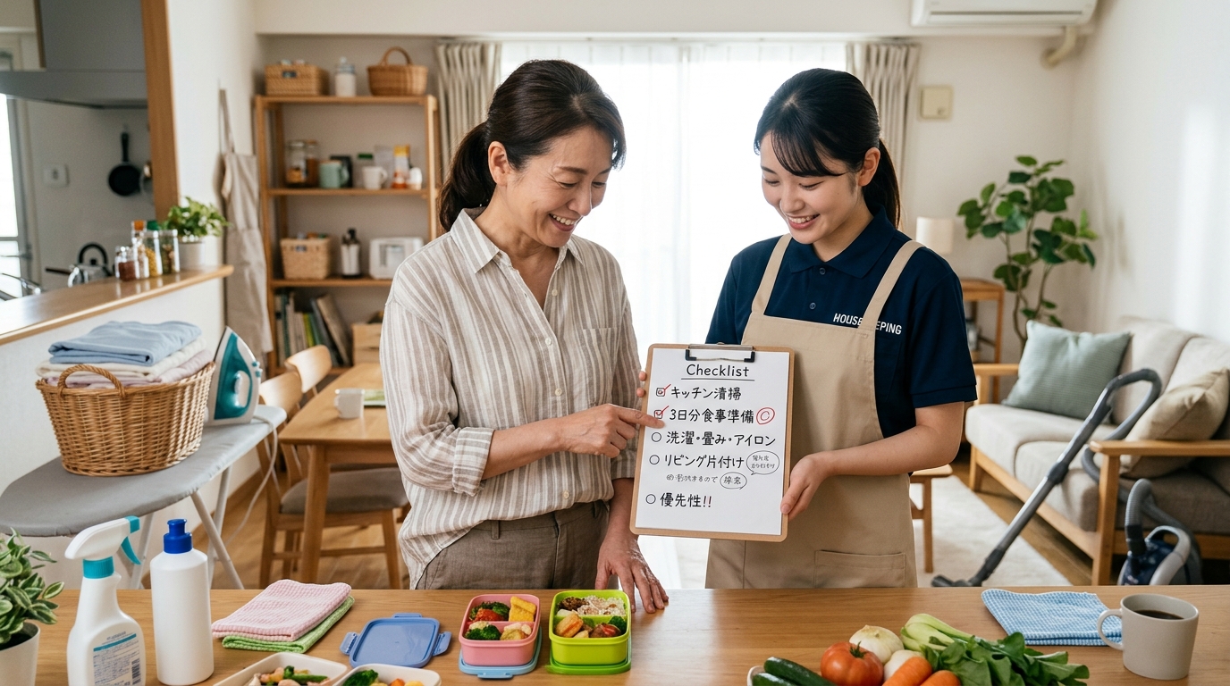 頼める作業範囲